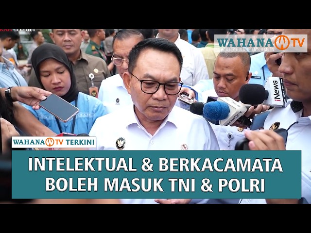 Prabowo Ingin Rekrutmen TNI Polri Utamakan Intelektual, Boleh Pakai Kacamata | Wahana Terkini