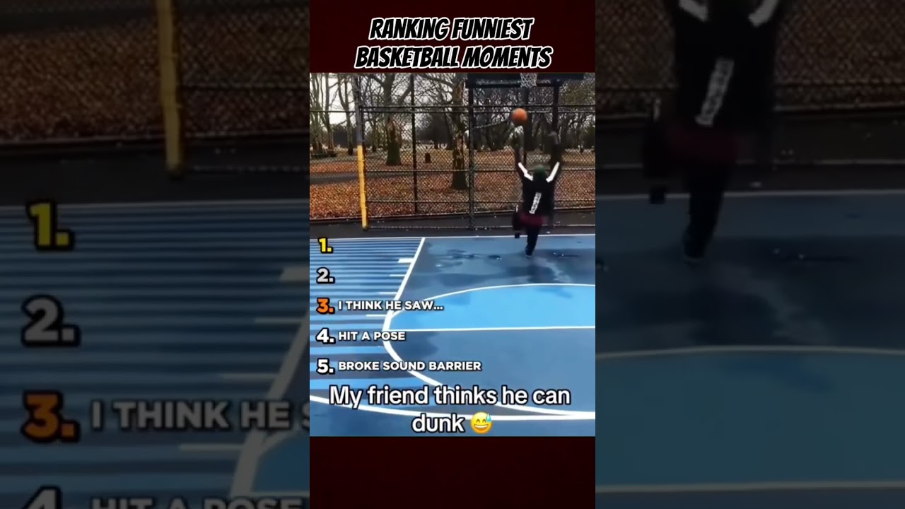 Funny basketball