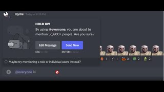 Pinging Half A Million People In A Discord Server Hi