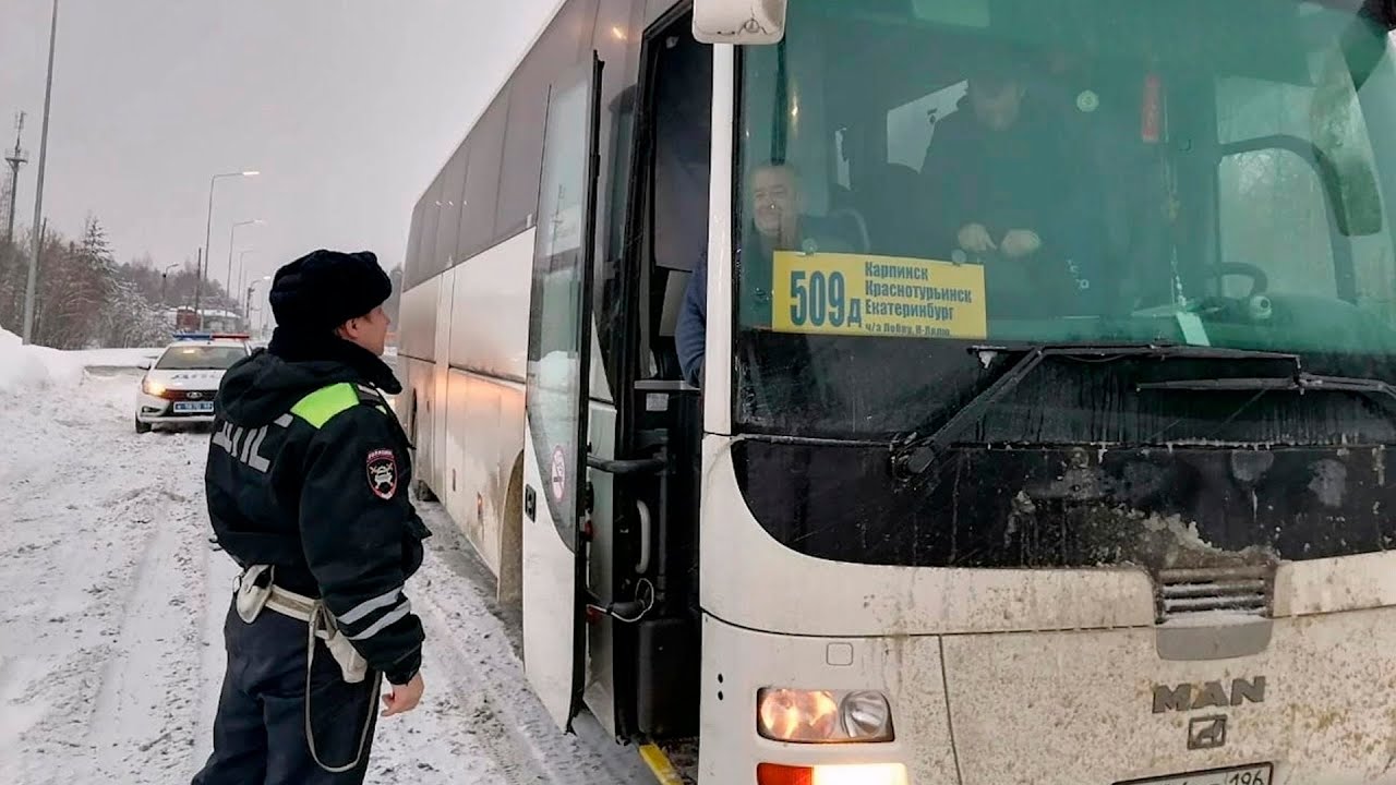 Стартовали масштабные проверки автобусных маршрутов после многочисленных аварий #серовтв #серов