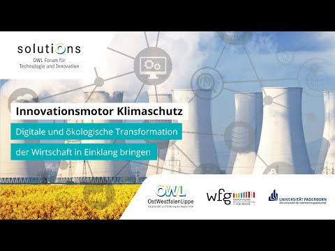 solutions-Auftakt: Innovationsmotor Klimaschutz