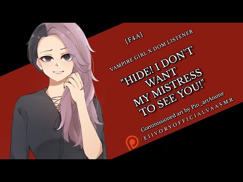 ASMR Roleplay - You Pin The Sub Seductive Vampire Girl To The Wall [F4A F4F F4M] [Enemies To Lovers]