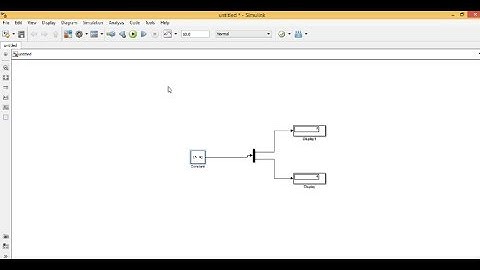 DEMUX demultiplexer in simulink