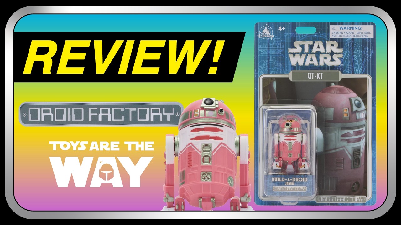 Star Wars Disney Droid Factory Build A Droid Set QT-KT | The Clone
