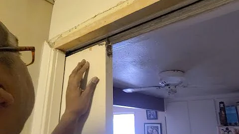 How to replace rollers on a pocket door