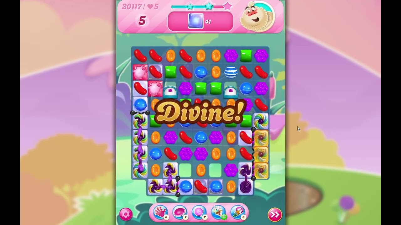 Candy Crush Saga Level 20117