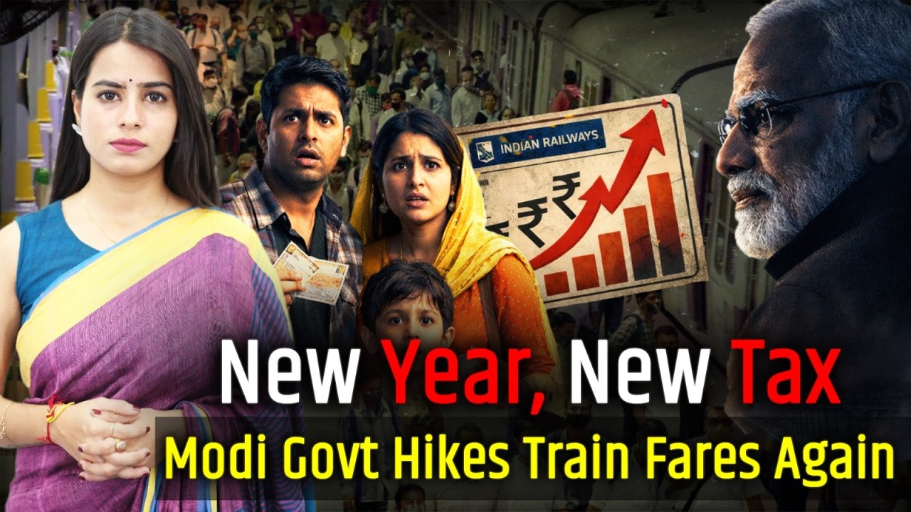 2 Paise, Big Loot: Modi’s New Year Gift to Railway Passengers | Fare Hike