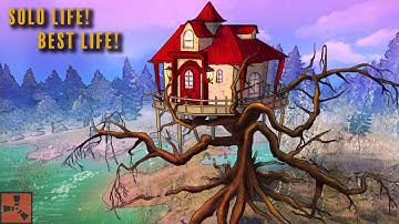 I Built A TREE-HOUSE As A SOLO In Rust!