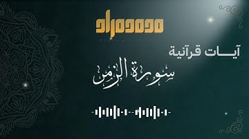 تلاوة مباركة لما تيسر من سورة الزمر بصوت القارئ محمد مراد