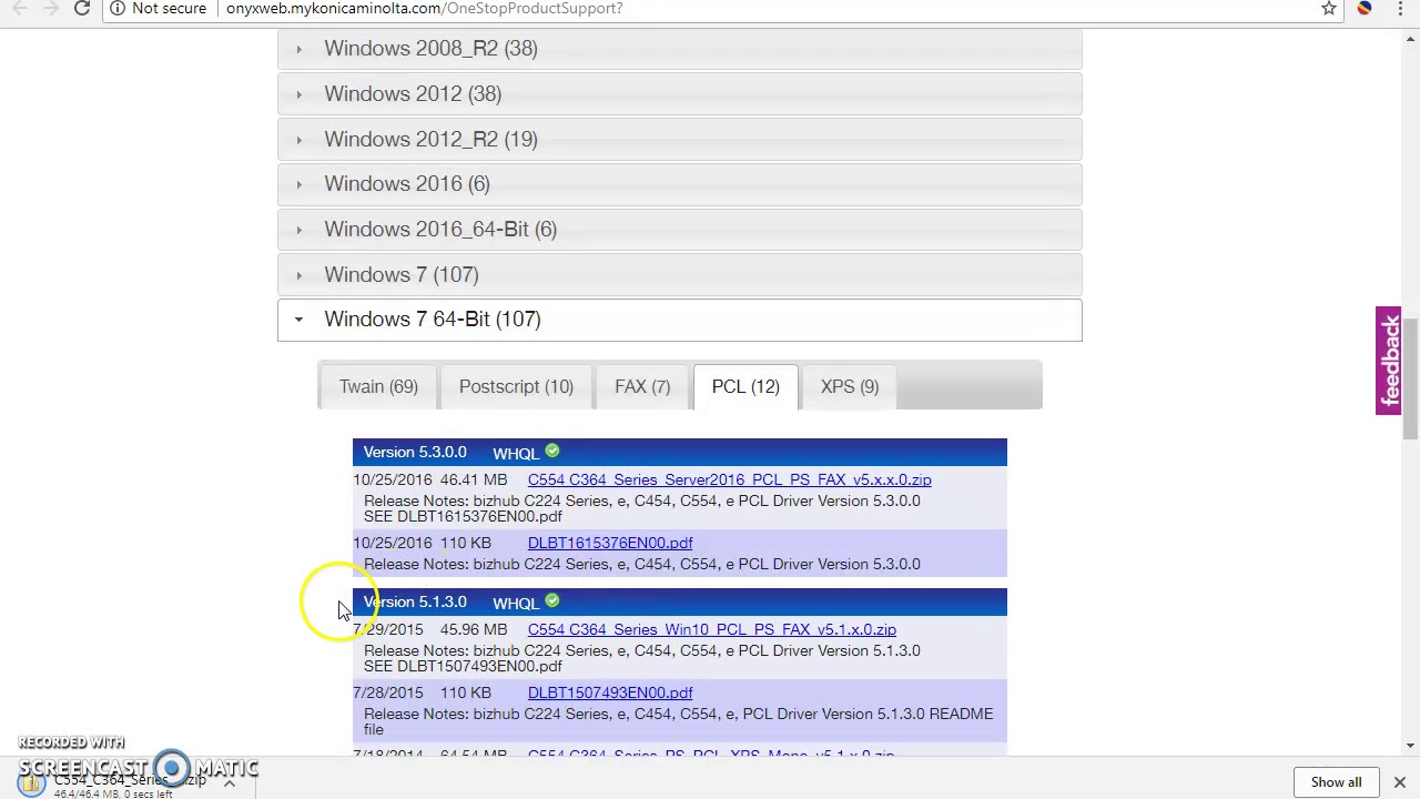 Konica Minolta C554 64Bit Download : Konica Minolta Bizhub ...