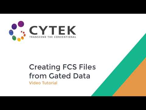 Create an FCS File from Gated Data