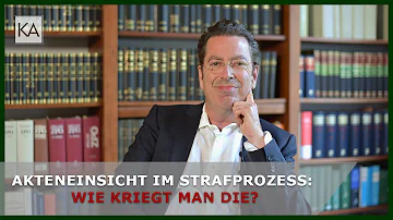 Habe ich ein Recht auf Akteneinsicht?