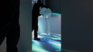 "Bedroom Makeover: Metallic Epoxy Floor Reveal! ✨😍" #epoxyfloor #shorts