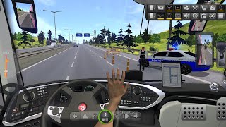 Bus Simulator : Ultimate | Police 🚔 🚨👮‍♂️ | Mobile Gameplay | Zuuks | Drive with Devil 😈  screenshot 3