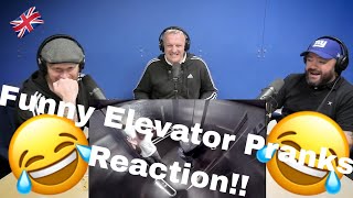 Top 10 Most Funny Elevator Pranks REACTION!! | OFFICE BLOKES REACT!!