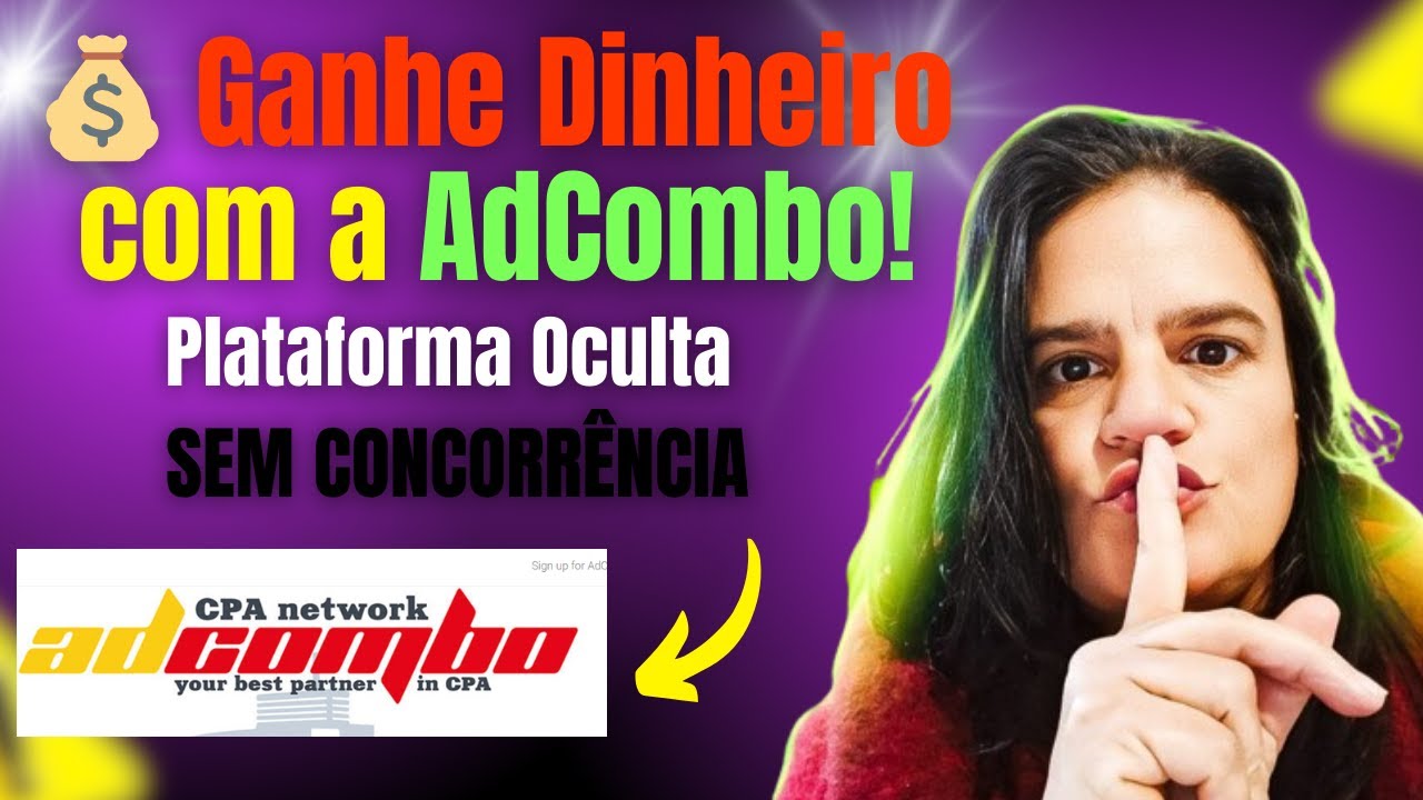 Adcombo 🚀 PLATAFORMA OCULTA: Como GANHAR DINHEIRO como AFILIADO na ADCOMBO ...