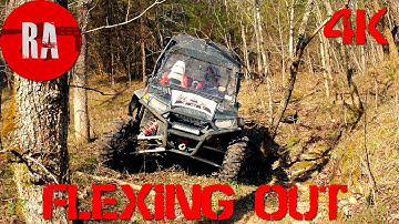 RZR 800 4 seater low range trail riding