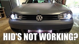 How to Fix HIDs that Aren't Working Properly