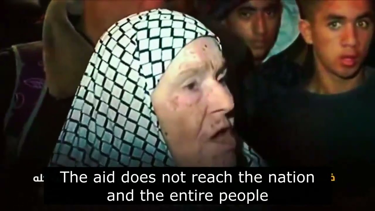 Gaza woman tells reporter that Hamas is stealing all the humanitarian aid