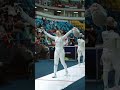 She’s a NATURAL 🤺