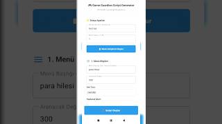 Game Guardian Script Oluşturucu Android Apk