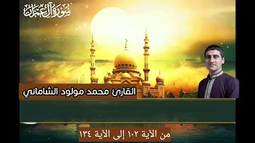 القارئ محمد مولود الشاماني تلاوة عراقيه من سورة آل عمران من الاية ١٠٢ إلى الآية ١٣٤