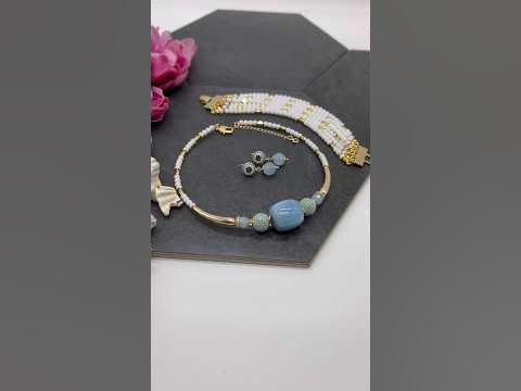 Украшения с АКВАМАРИНОМ #шайдова #авторскиеукрашения #jewelry # ...