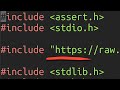 Including C File Over HTTPS