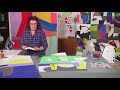 Cut, piece and sew curves without a ruler on Fresh Quilting with Leslie Tucker Jenison (212-3)