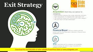 Exit Strategy Ppt Powerpoint Presentation Slides Maker