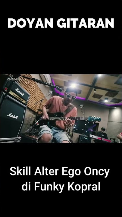 SKILL ASLI ONCY UNGU BAWAIN LAGU FUNKY KOPRAL #shorts
