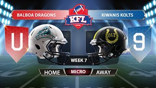 U10 Micro - Balboa Dragons vs Kiwanis Kolts