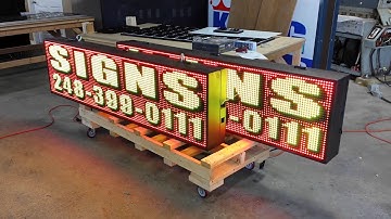 Maxxlite LED Signs - SittoLED - P16 - 16mm Full Color