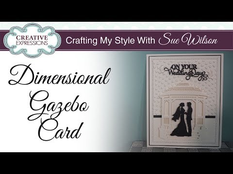 How to make a stunning Wedding Card I Crafting My Style with Sue Wilson