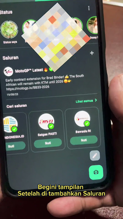 Fitur Saluran WhatsApp Waaah Apa Lagi nih #dimensiafif #whatsapp #saluran