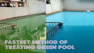 Algae Removal In Swimming Pool Hydrova Algaecide