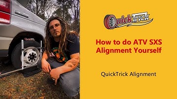 How to do ATV SXS Alignment Yourself | QuickTrick Alignment