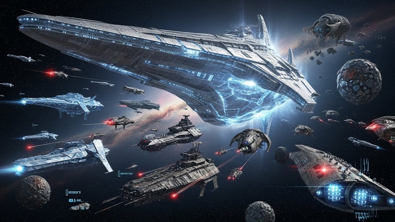 The Moment the Human Vessel Uncloaked, Every Galactic Power Panicked | Best HFY Story