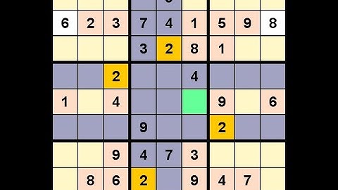 How to Solve Washington Times Sudoku Difficult October 28, 2021