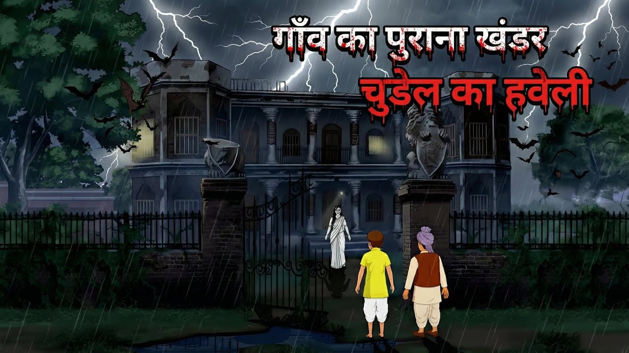 गांव का पुराना खंडर । चुडैल का हवेली । Horror Story in hindi | scary Story 