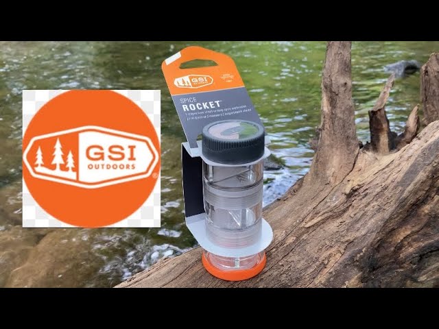 GSI Outdoors | Salt + Pepper Shaker - Compact Spice Container