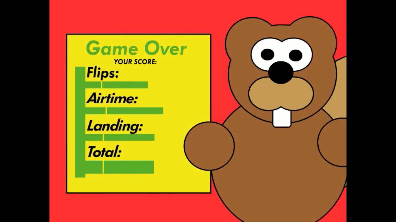 Beaverlicious SB Super Nintendo Skateboarding Game (Flash) YouTube