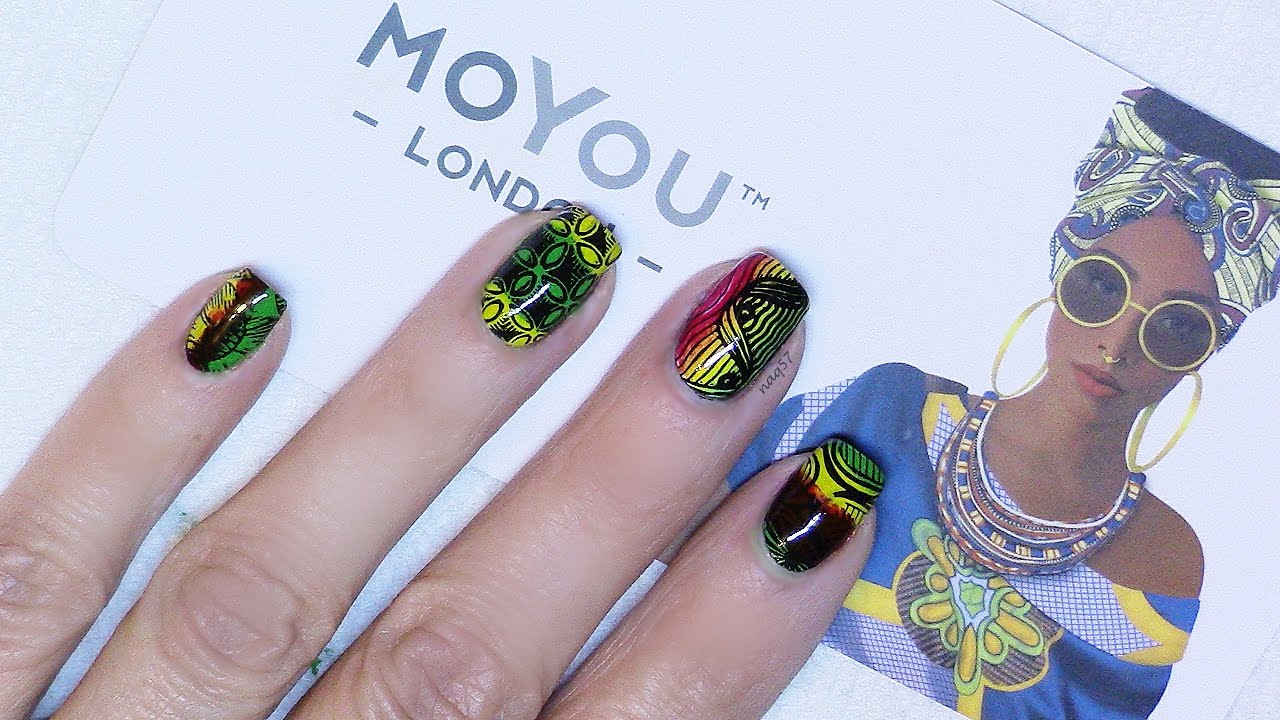 1. "Black History Month Nail Art Designs" - wide 3