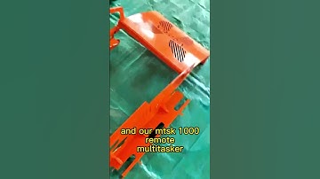 Factory direct sales low price buy online wireless radio control crawler lawn mower trimmer