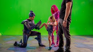Cutest Moments On Set We Can Be Heroes Behind The Scenes