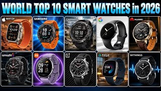 WORLD TOP 10 BEST SMARTWATCHES! Apple, sumsung, Xiaomi Etc