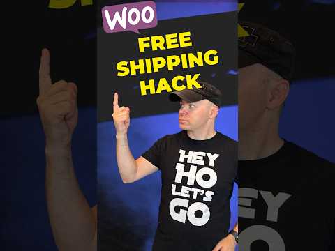 Add Free Shipping Notification on a Woocommerce Cart Page #shorts