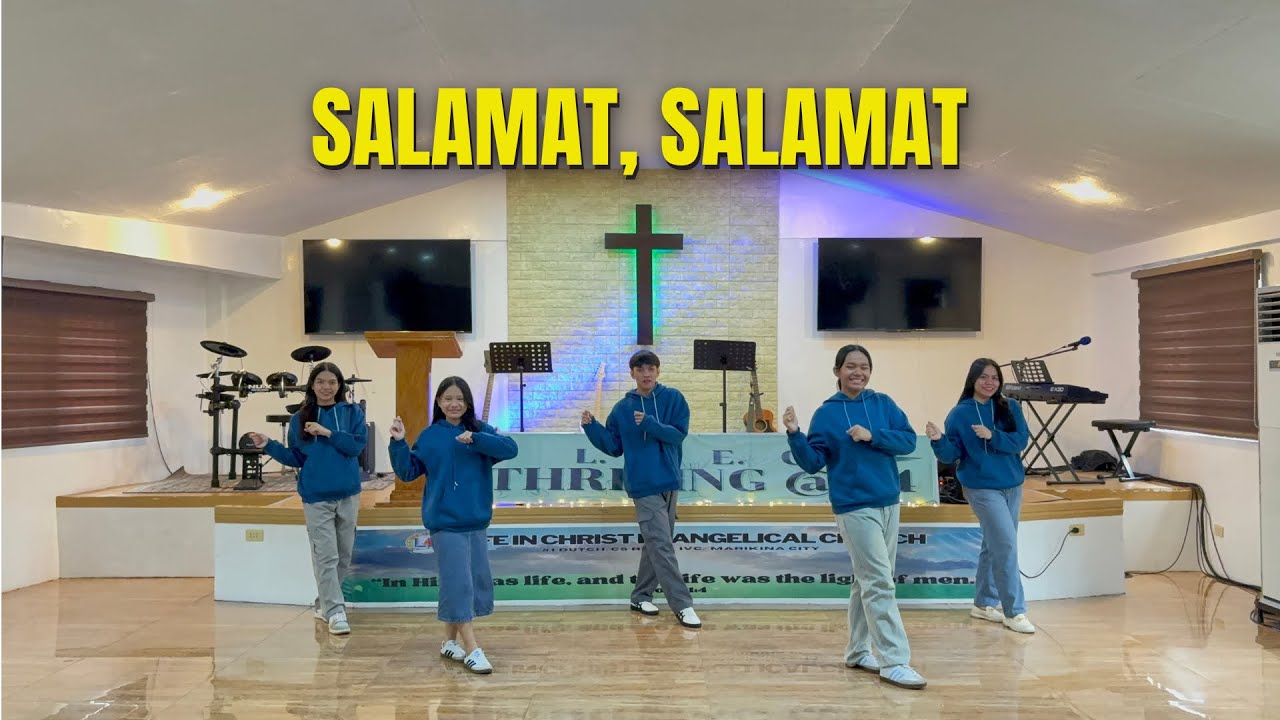 Salamat, Salamat - Malayang Pilipino Music (Dance Steps) | LCEC Dance