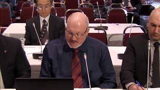 CNSC staff present tech update on fuel channel fitness for service in Canadian NPPs (Jan 23, 2018)
On January 23, 2018, the Commission heard from CNSC staff on a technical update on fuel channel fitness for service in Canadian NPPs. CNSC staff present tech update on fuel channel fitness for service in Canadian NPPs (Jan 23, 2018)