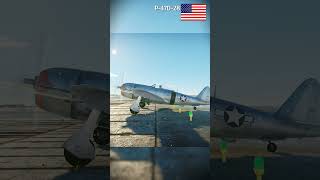 U.s.a P-47D-28 Shooting Recoil Comparison